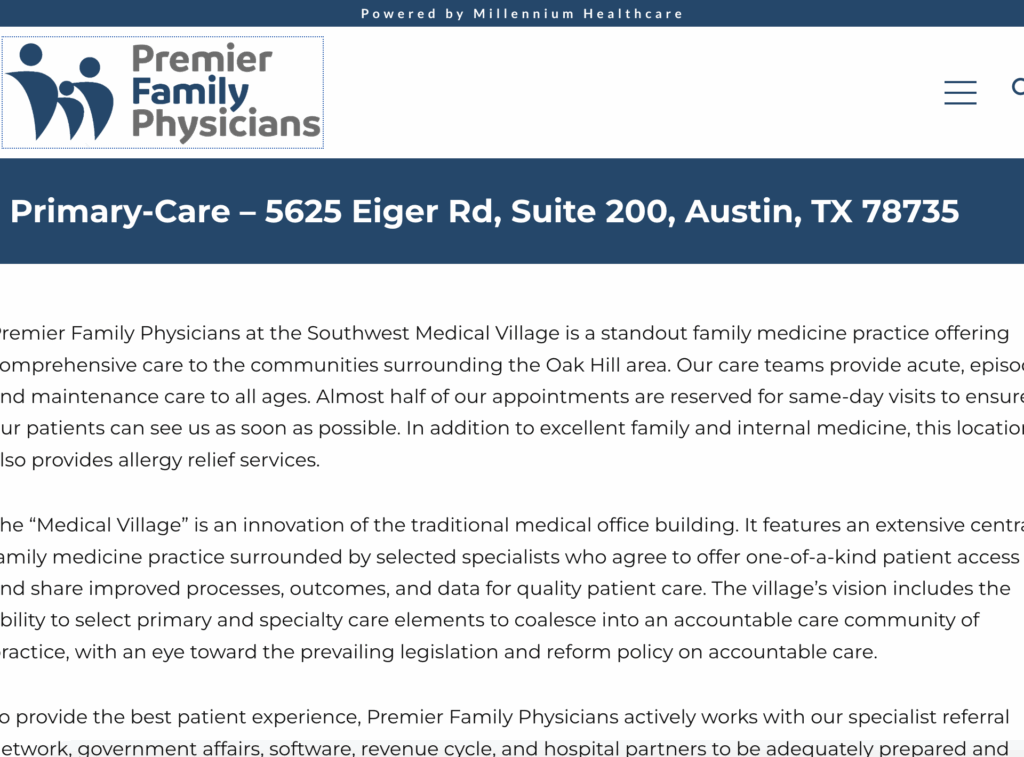 Premier Family Physicians